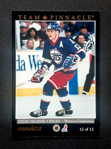TEEMU SELANNE / ALEXANDER MOGILNY 1993-94 PINNACLE TEAM PINNACLE CANADIAN  50091