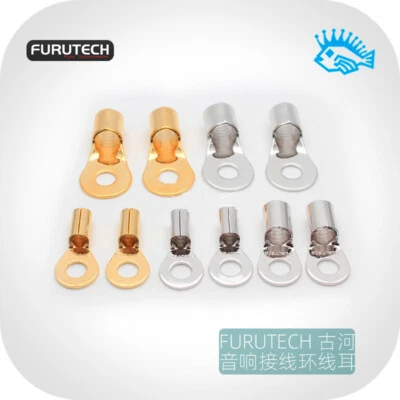 Japan FURUTECH FP304/306/307 car audio wiring ring fever terminal wire ear - Image 1 of 4