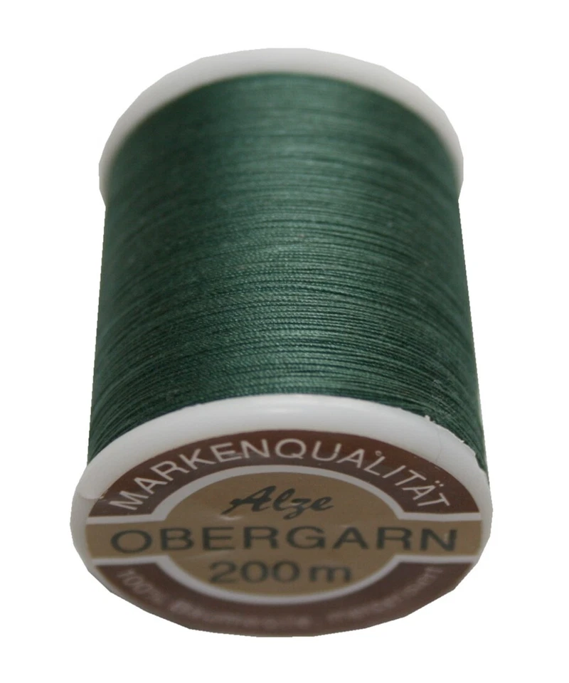 (0,03€/m) Nähmaschinen Obergarn Baumwolle 50/3 200 m grün (0914) - Bild 1 von 1