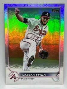 2022 Topps Series 1 Huascar Ynoa Rainbow Foil  Braves #3