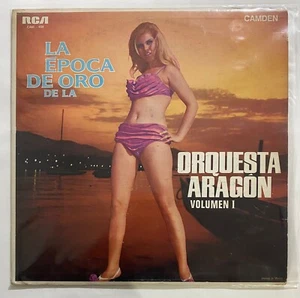 ORQUESTA ARAGON - LA EPOCA DE ORO VOLUMEN I - MEXICAN LP, SEXY COVER, CHA CHA - Picture 1 of 4
