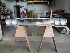 1965 Buick Skylark Grill Left and Right Headlight Bezels - Picture 1 of 14
