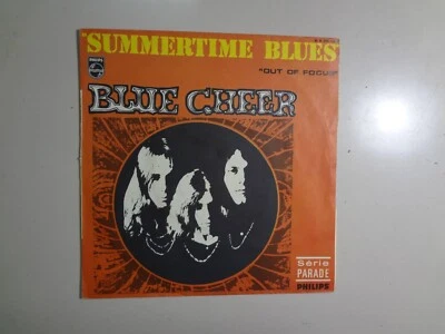 BLUE CHEER: Summertime Blues- Out Of Focus-France 7" 68 Philips B 304.162 F. PSL - Image 1 of 4