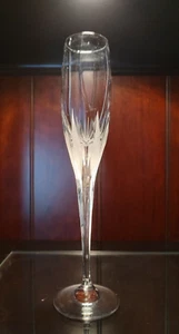 Retired Mikasa Flame D'Amore Fluted Champagne Glass - Picture 1 of 10
