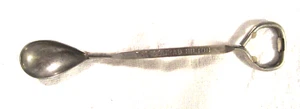Vintage Conrad Hilton Bottle Opener & Cocktail Spoon - Picture 1 of 3
