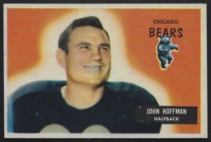 1955 Bowman John Hoffman Chicago Bears #56