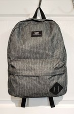 bolsones vans hombre negro