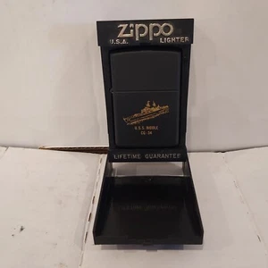 #3 USS Biddle CG 34 Commemorative Zippo Lighter (RARE IN NEW CONDITION) - Picture 1 of 5