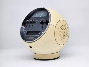 Reproductor/radio Weltron Space Ball 8 pistas modelo 2001 blanco - ¡Funciona! - Imagen 1 de 14