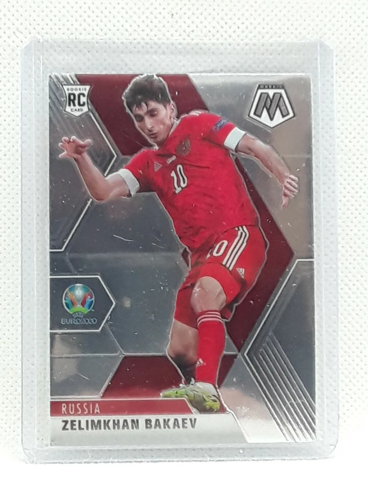 Zelimkhan Bakaev 2021 Panini Mosaic UEFA EURO Soccer - #71 RC - Russia - Image 1 of 2