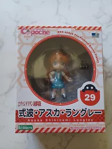 Evangelion Asuka Langley Cu-Poche #29 Kotobukiya Action Figure Chibi Anime NIB - Picture 1 of 2