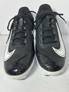 Nike Alpha Huarache Elite 4 Low Black Baseball Cleats FD6221-001 Men's Size 14 - Bild 1 von 7