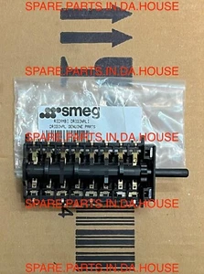 Genuine Smeg Oven Multi Function Selector Switch SA375EB SA375X SA375X-1 - Picture 1 of 5