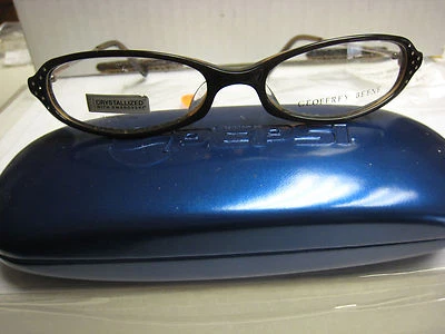 MARCOS DE GAFAS GEOFFREY BEENE Estilo TEMPORAL en BORGOÑA 53-16-135 con Estuche Foto 1 de 3