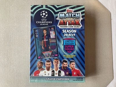 2018-19 Topps Match Attax Soccer Trading Card Game UEFA Starter Box - Bild 1 von 4