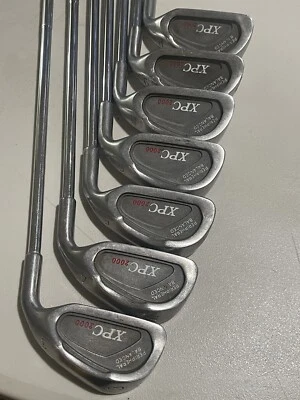 XPC 2000 Irons 3-P TT Lite Steel Shaft Golf Pride Grip Mens RH Golf Club, Read - Image 1 of 4