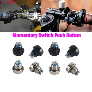 Universal Switches Button Horn Momentary Latching Start Buttons For Harley V-Rod - Picture 1 of 16