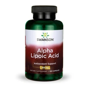 Swanson Alpha Lipoic Acid Health Supplement 300 mg 120 Capsules - Picture 1 of 2