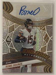 ROME ODUNZE 2025 Panini Revolution #EZA-ROE END ZONE AUTO #/199 Bears - Picture 1 of 2