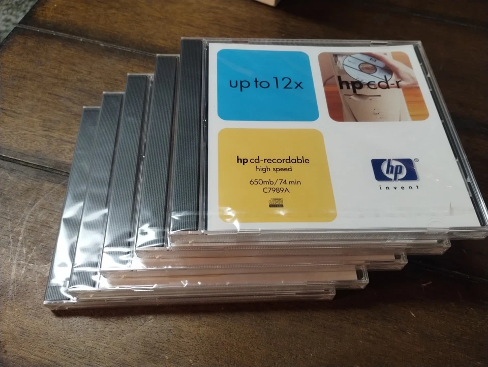 HP Cd's 650mb C7989a Unopened - Image 1 of 1