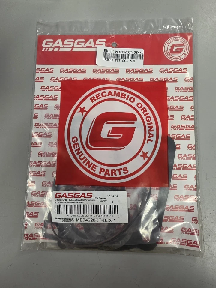 Kit de junta de cilindro Rieju/Gas Gas Legacy 14-20 EC200/250 e 21-25 MR200/250 - Imagem 1 de 1