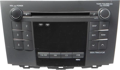 Reproductor de CD radio satélite AM FM Suzuki Kizashi 2010-2013 39101-57L01 Face PA57L0 Foto 1 de 4