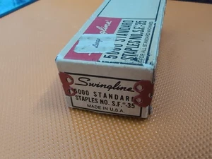 Swingline Vintage Staples SF-35 Open Box "Longs" Store Price Tag - Picture 1 of 12