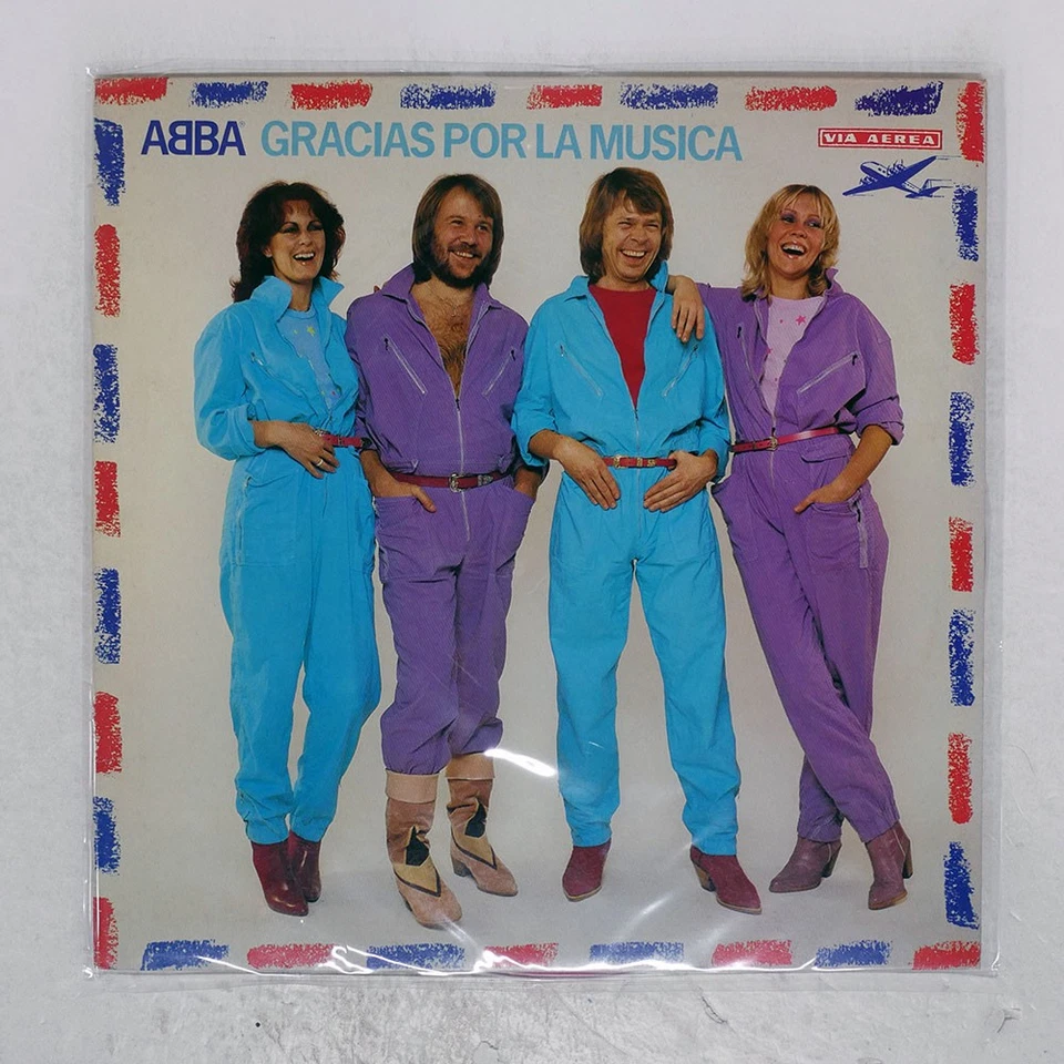 ABBA GRACIAS POR LA MUSICA DISCOMATE DSP8002 Japan VINYL LP - Image 1 of 1
