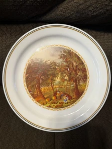 Vintage Corelle "Autumn Orchard" Currier&Ives 10 1/4" Limited Edition Teller - Bild 1 von 2