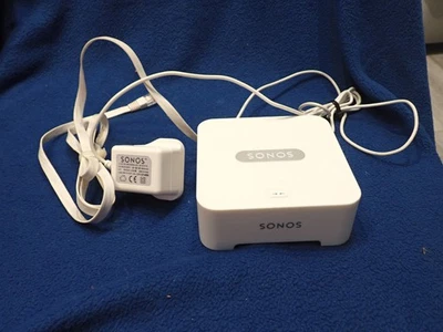 Sonos Bridge Wireless Hi-Fi System - White (BRIDGE) with Power Cable & Ethernet - Image 1 of 4
