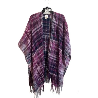 Woolrich Blanket Wrap Plaid Womens One Size Becca Color Ultra Soft Cozy  - Image 1 of 4