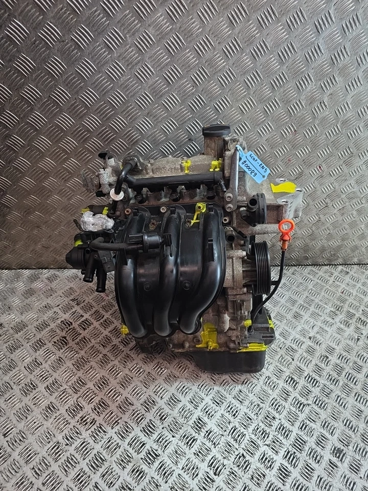 SKODA FABIA MK2 ENGINE BARE 60HP 1.2 PETROL CHF BBM 07-10 72k  - Image 1 of 4