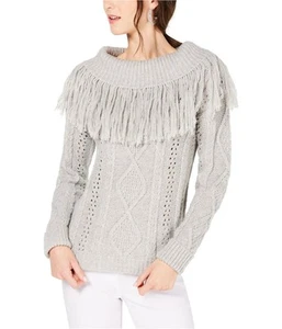 I.N.C Womens Fringe Pullover Sweater - Picture 1 of 2