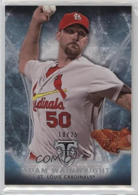 2015 Topps Triple Threads Sapphire /25 Adam Wainwright #41 - Image 1 of 2