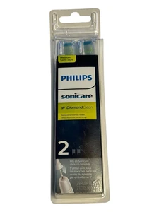 Philips Sonicare w/ DiamondClean Replacement Toothbrush Heads - 2 Pc Medium - Picture 1 of 14
