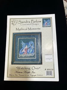 Sandra Parlow Cross Stitch Designs sleeping Dragon New-mythical moments - Picture 1 of 4