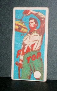 Menko - Flat Top / Sterling Hayden Trading Card Japan Western 1953 Vintage - Picture 1 of 4