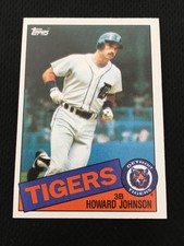 HOWARD "HOJO" JOHNSON ROOKIE 1985 TOPPS NEW YORK METS RC BASEBALL CARD !!!