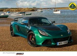 Folleto de ventas deportivo Lotus Exige 350 - 4 lados - Imagen 1 de 4