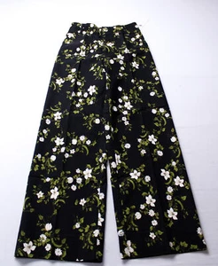 Maeve Damen Tall Colette Cropped Wide-Leg Hose CD4 Botanical Print Größe 26T - Bild 1 von 7