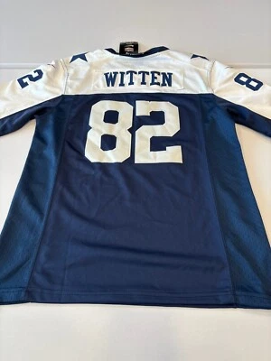 NFL Dallas Cowboys Jason Witten Nike Jersey NWT blue Youth Large football PICS - Image 1 of 4