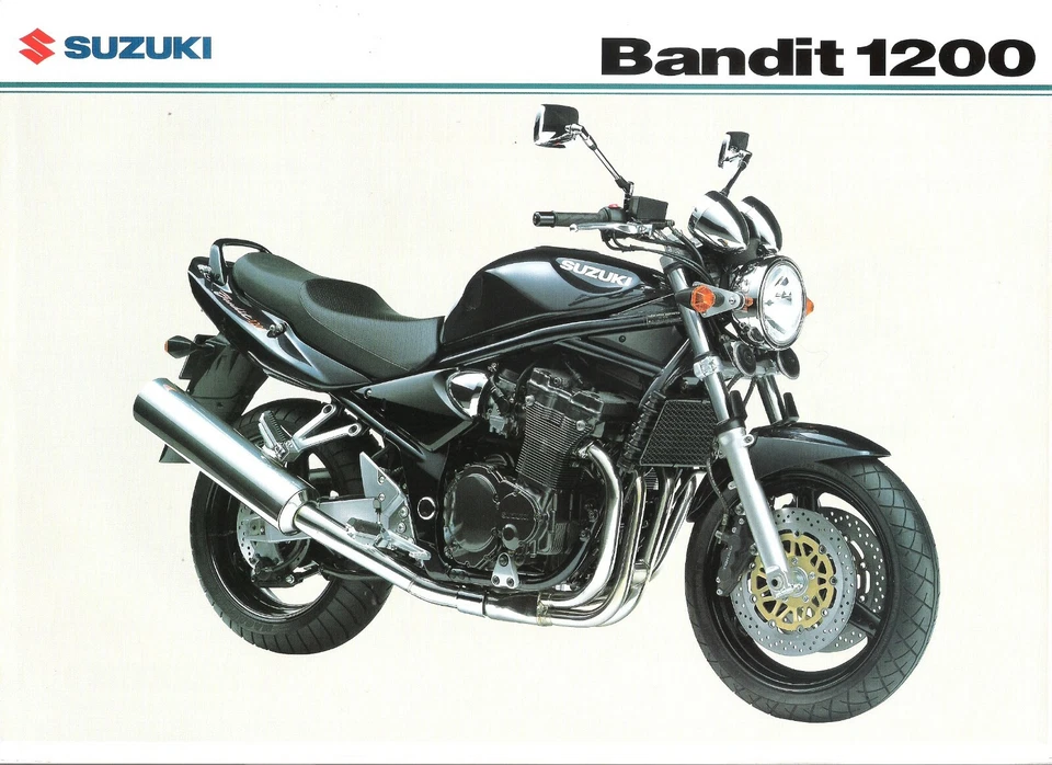 Suzuki GSF1200 GSF1200K5 1200 Naked Bandit 2005 UK sales brochure - Image 1 of 1