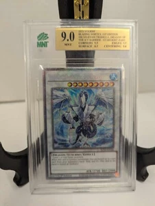 Trishula Dragon of Ice Barrier Blazing Vortex  BLVO-EN100 1st Edition SR 9.0 MNT - Picture 1 of 2