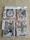 Tim Holtz Stampers Anonymous Rubber Stamp Set Cms152 Vintage Things Blueprints