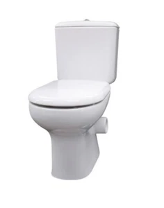 Fienza Toilet Suite Close Coupled Right Skew Trap Liwa 222730WR - Picture 1 of 3