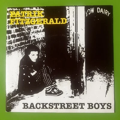 Patrik Fitzgerald ‎– Backstreet Boys 7” EP Punk Rock 1978 Small Wonder UK Vinyl Foto 1 de 4