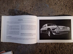 Jaguar- Daimler (XJ6 Ser. 3)  Drivers Handbook pack, no folder, great condition.