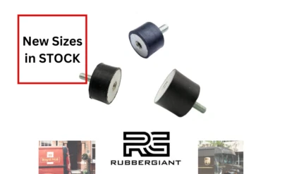 Rubber Mount Car Boat Bobbin Anti Vibration  M4 M6 M8 M10 M12 M16 Cylindrical/B - Image 1 of 4