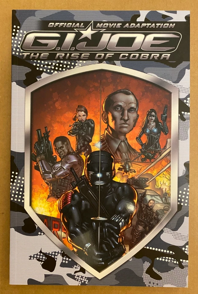IDW GI Joe The Rise of Cobra adaptación cinematográfica TPB comercio libro de bolsillo novela gráfica Foto 1 de 1