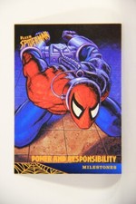 Spider-Man International 1997 Card #38 Power And Responsibility ENG L009672